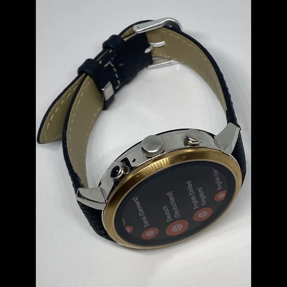 Fossil Gen 4 Authentic Digital Dial Smart Watch Custom Band FTW6016 AB589